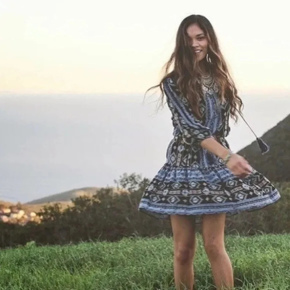 Anthropologie Holding Horses Winter Moon Tunic Dress